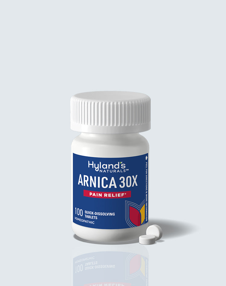 Product container for Arnica 30X.