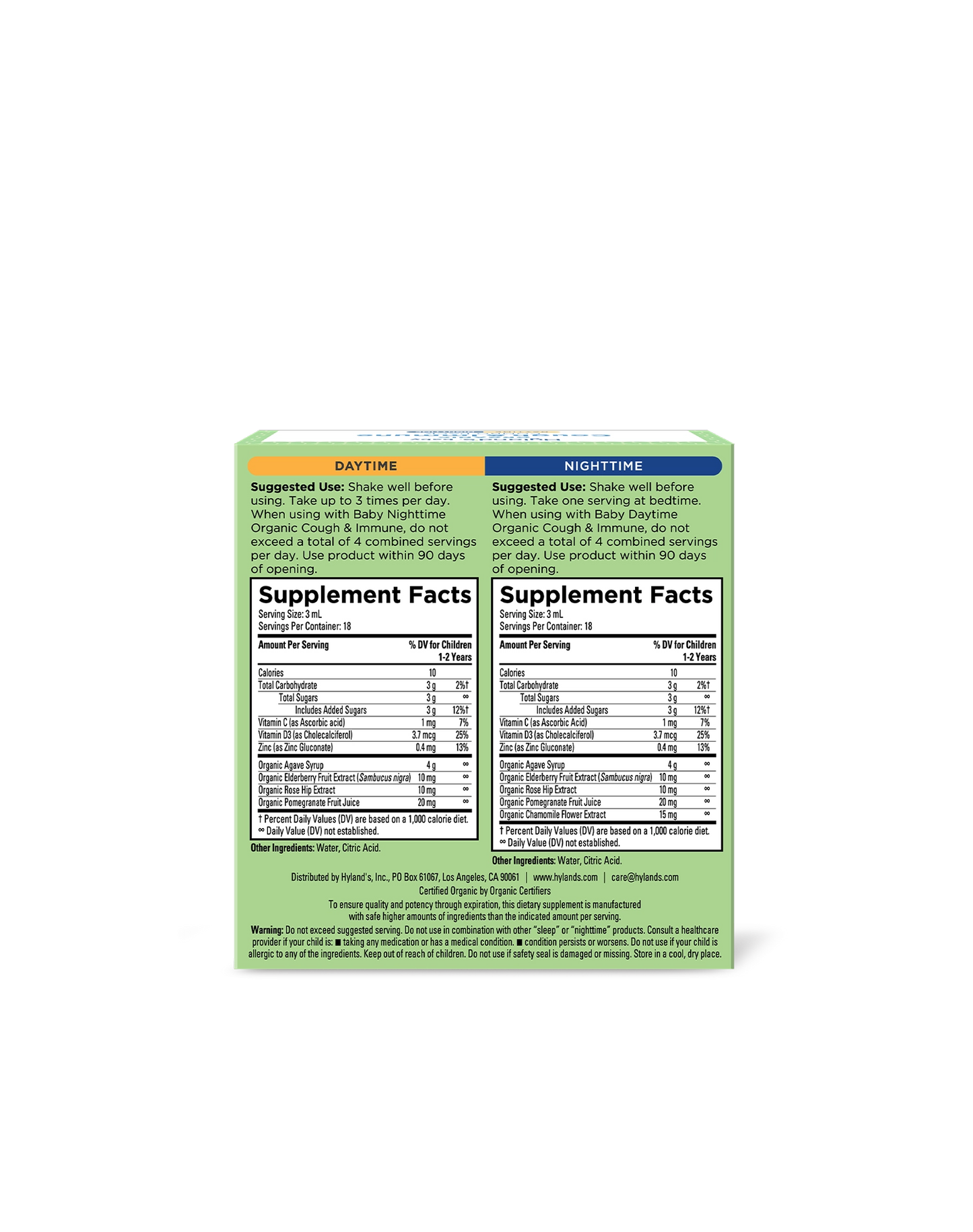 Organic Baby Cough & Immune Combo