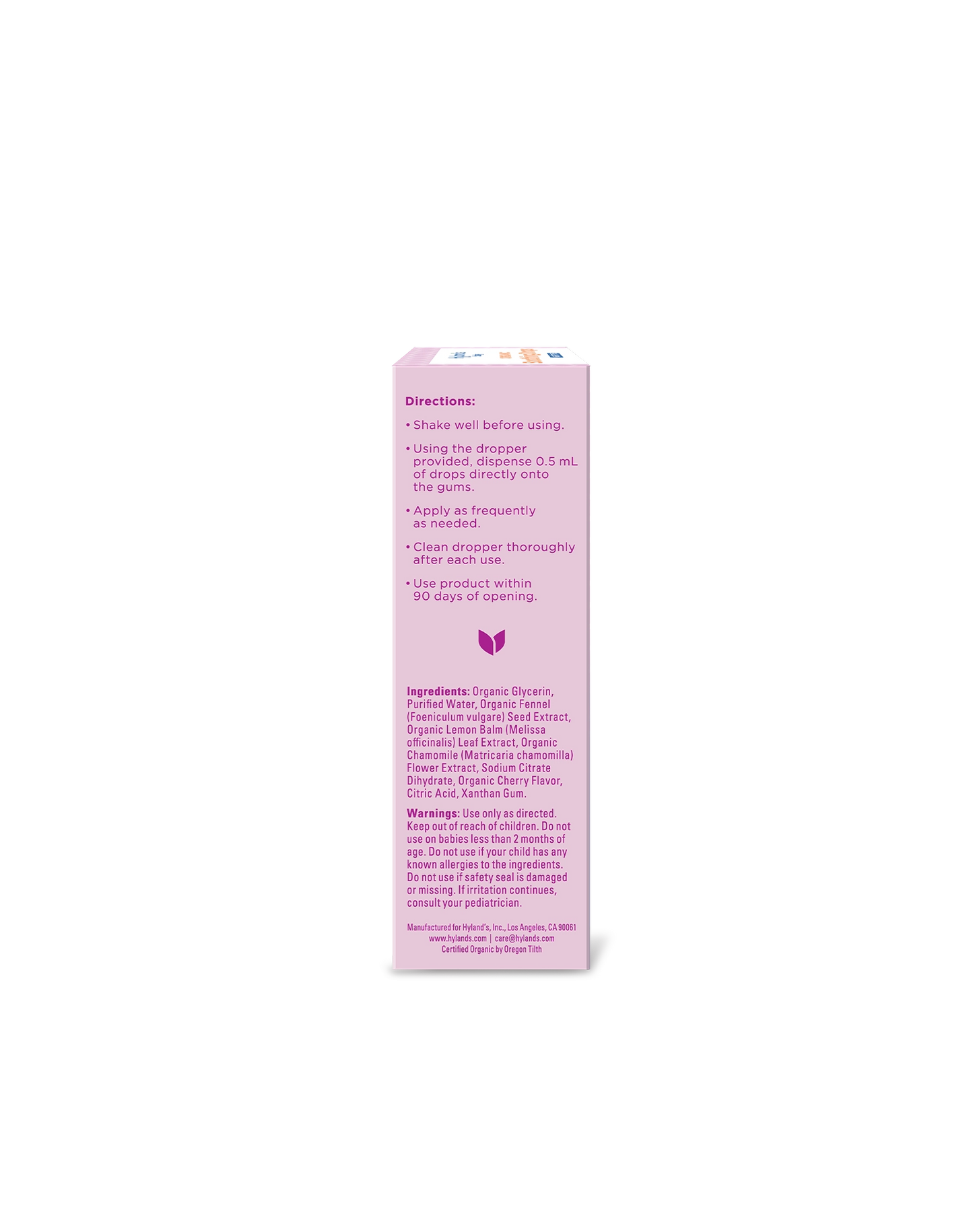 Organic Baby Soothing Drops Nighttime