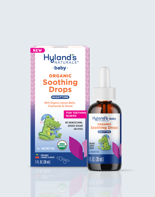 Organic Soothing Drops Nighttime Packaging