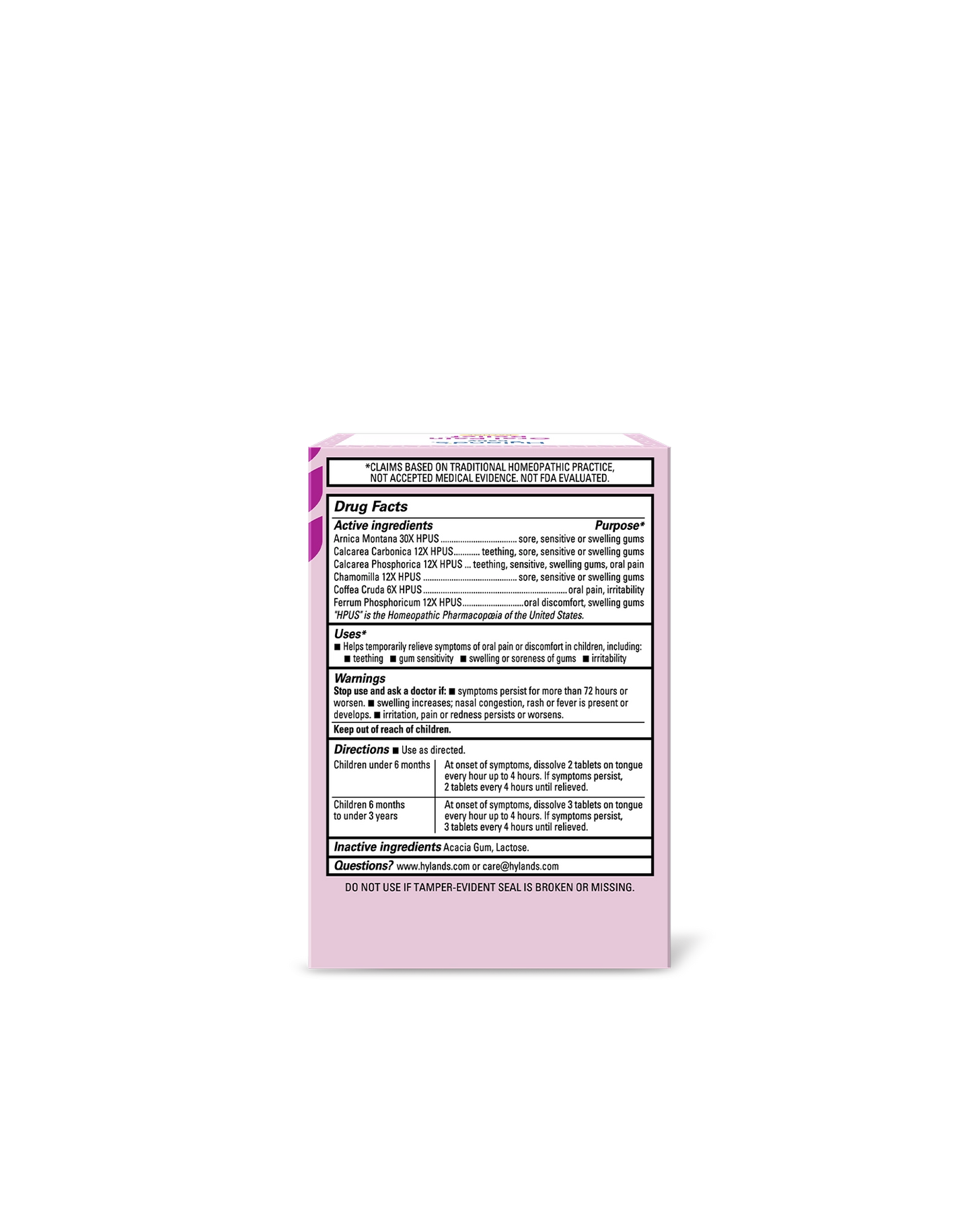 Baby Oral Pain Relief Daytime