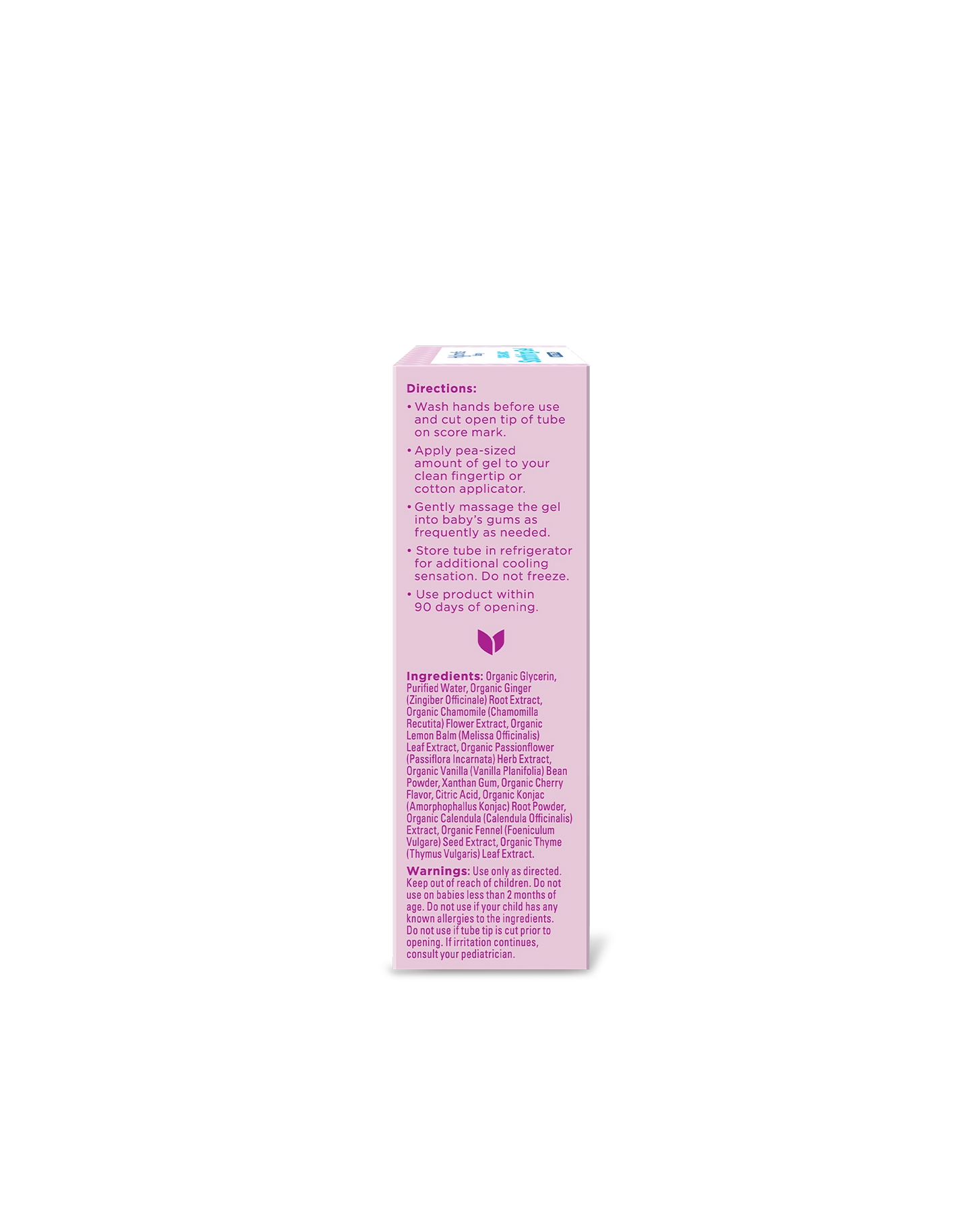 Organic Baby Soothing Gel Nighttime