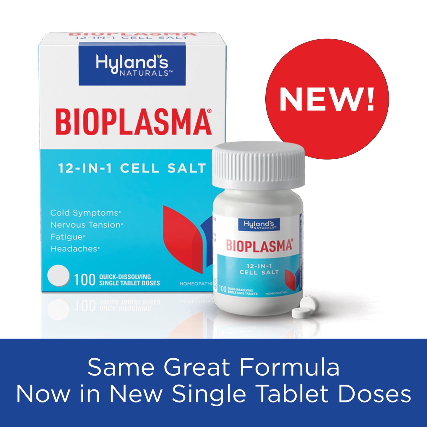 Bioplasma 12-in-1 cell salt packaging and container. 
