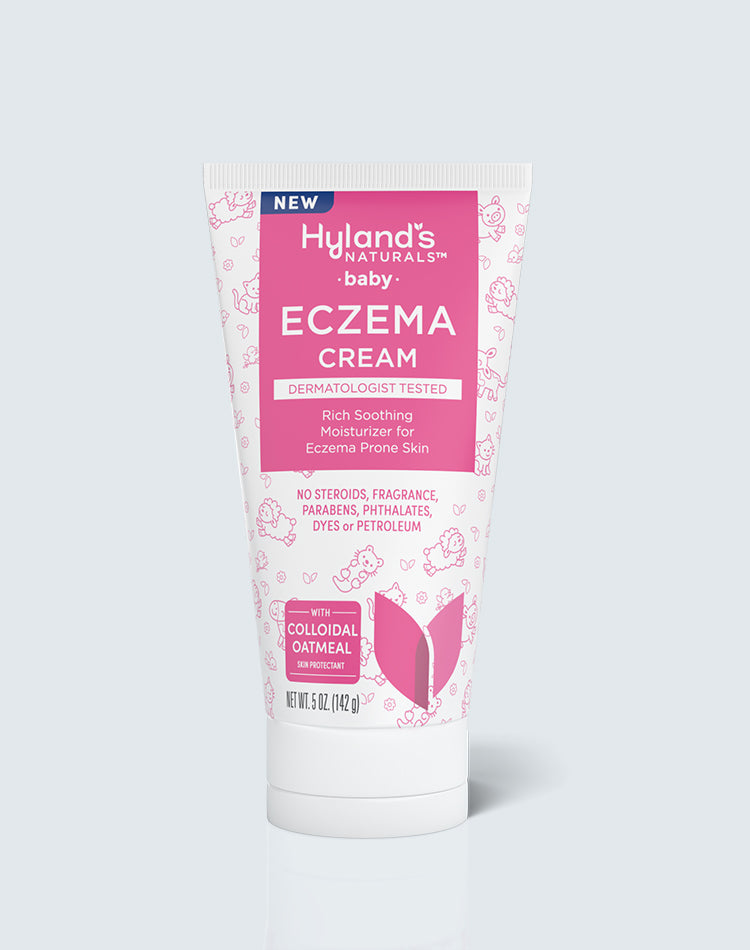 Eczema Cream for baby container. 