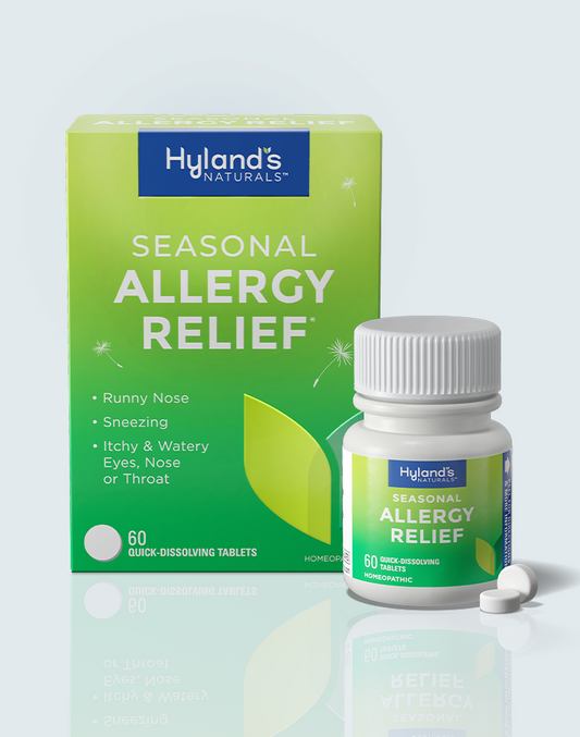 Seasonal Allergy Relief packaging.