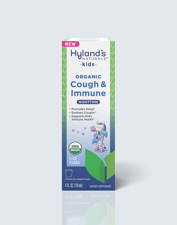 Organic Kids Cough And Immune Nighttime Hylands