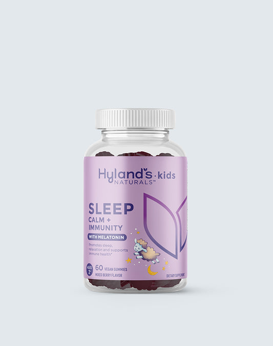 Sleep Calm + Immunity container. 