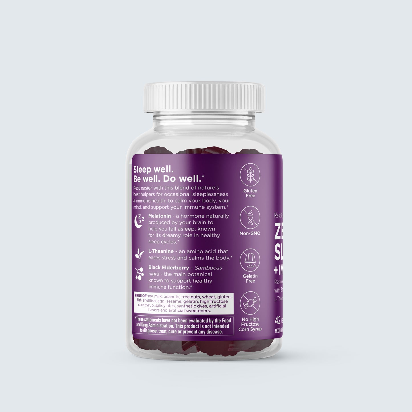 Zen Sleep + Immunity Restorative Sleep Gummies
