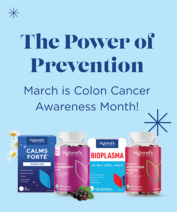 The power of Prevention. Mach is Colon Cancer Awareness Month!