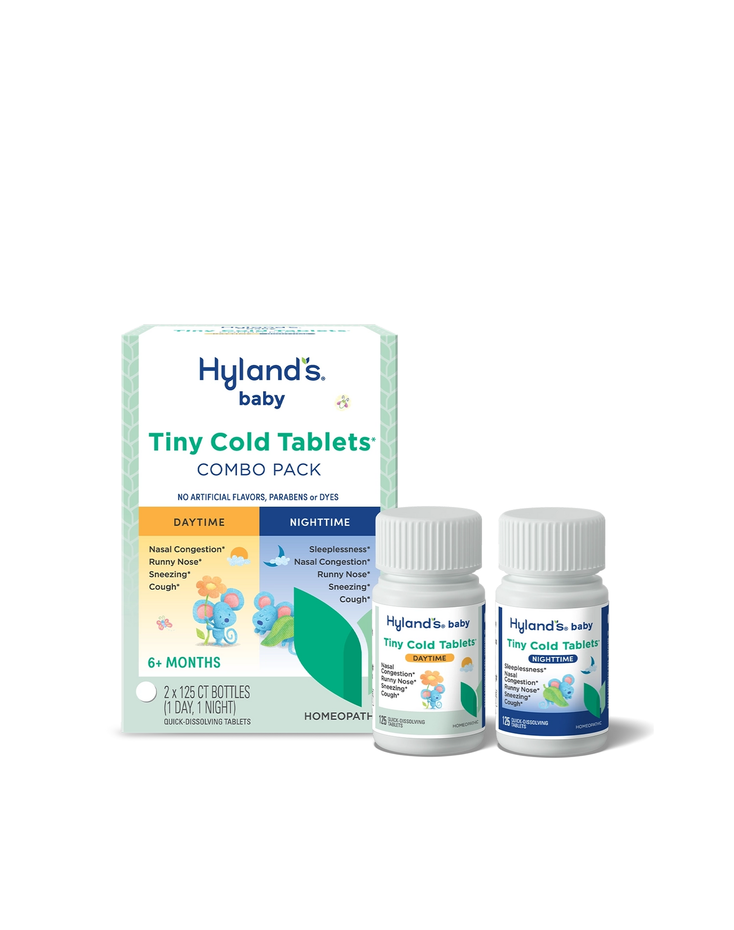 Infant Cold Tablets Baby Tiny Cold Tablets Combo Pack – Hyland's