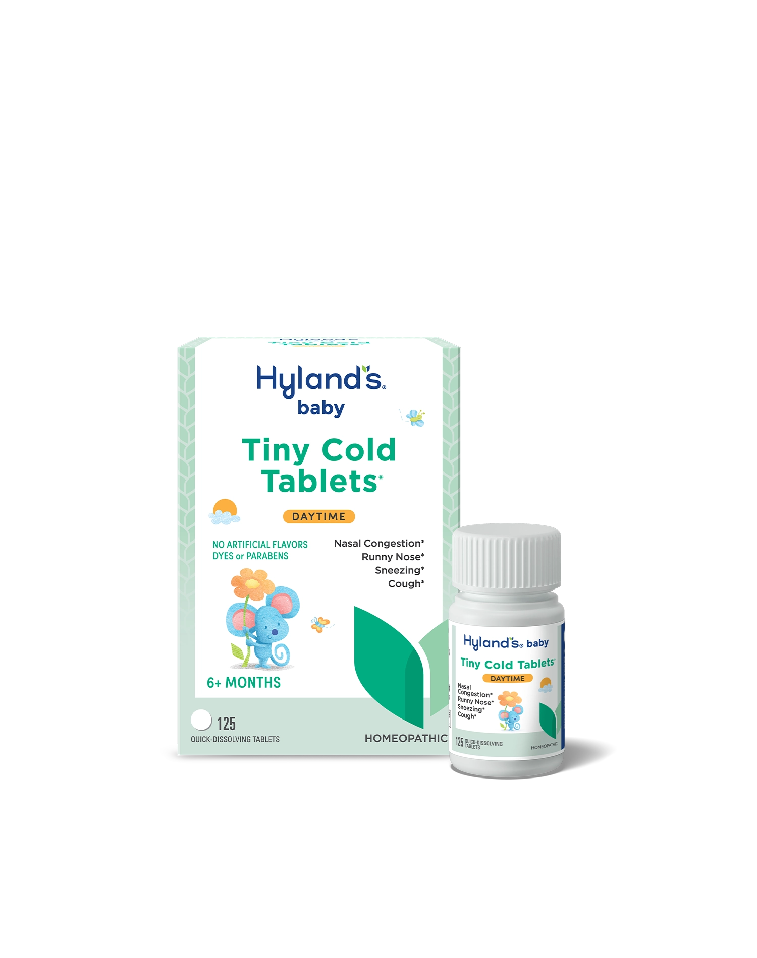 Infant Cold Tablets Baby Tiny Cold Tablets Daytime – Hyland's