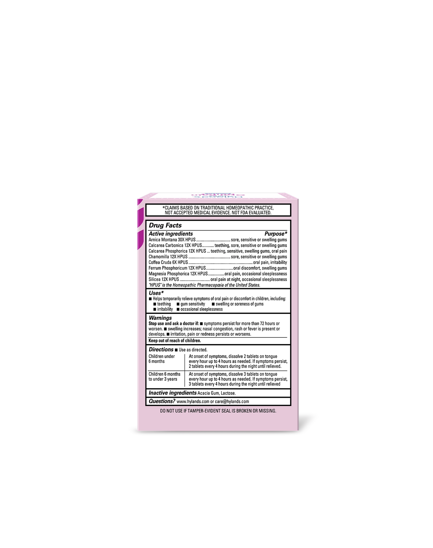 Baby Oral Pain Relief Nighttime