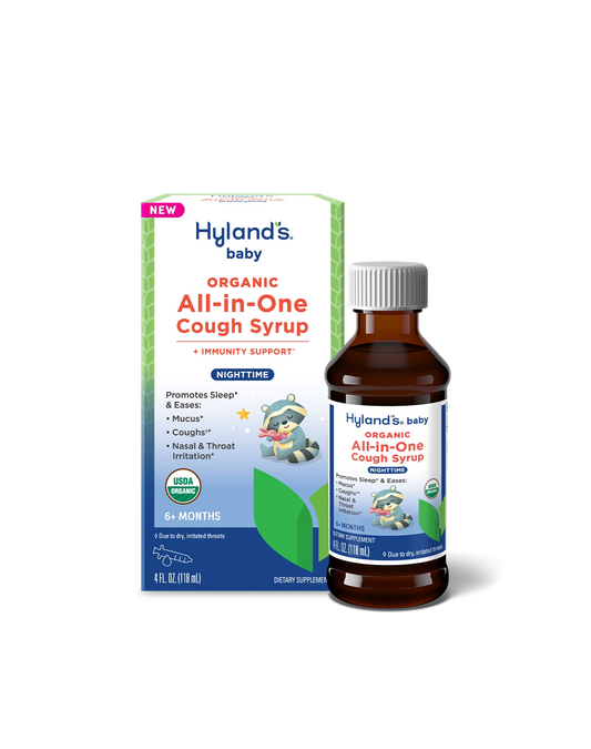 Organic Baby All-in-One Cough Syrup Nighttime