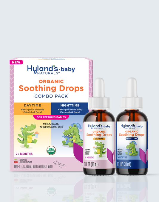 Organic Soothing Drops Combo Pack Packaging