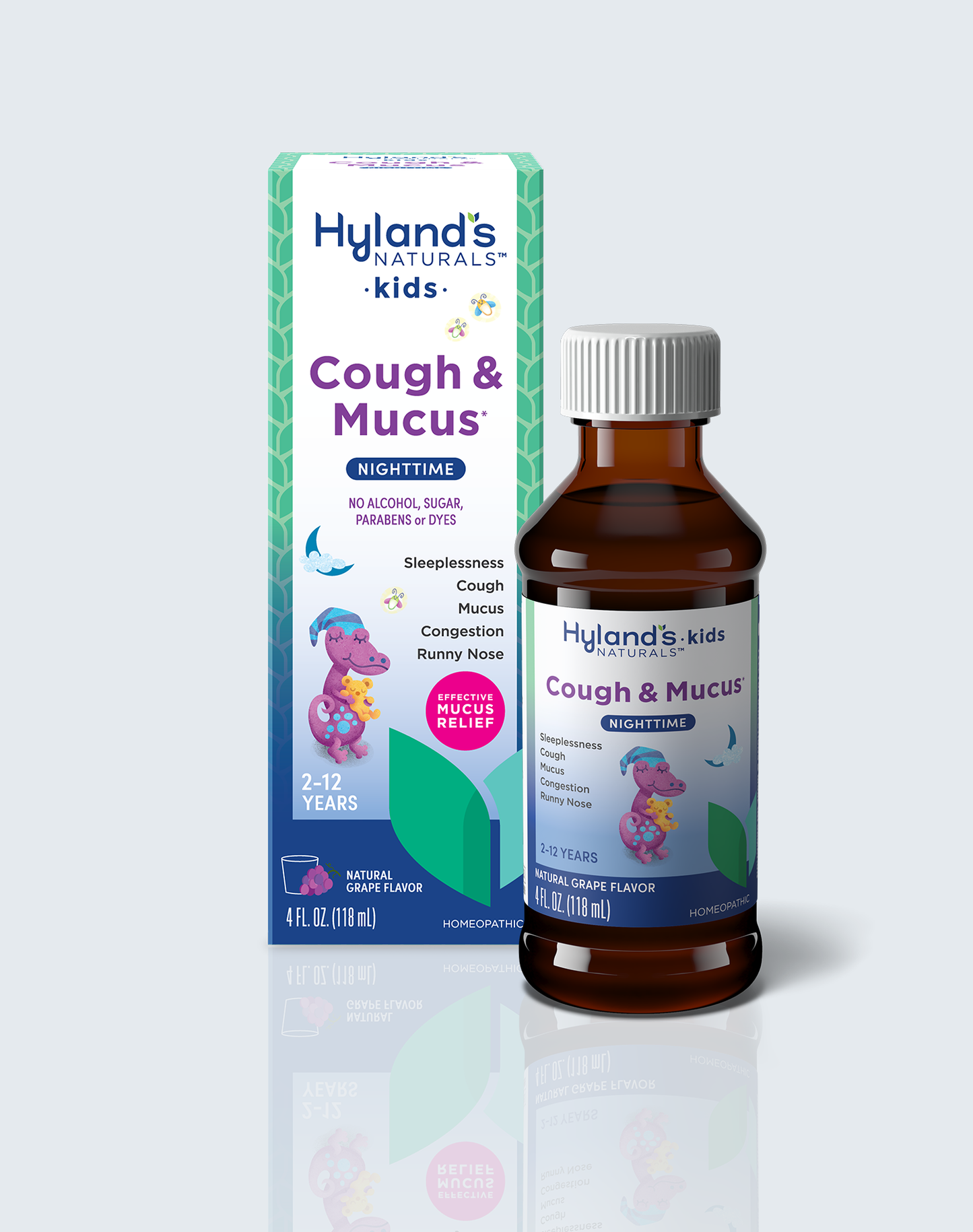 Cough & Mucus Nighttime Packaging