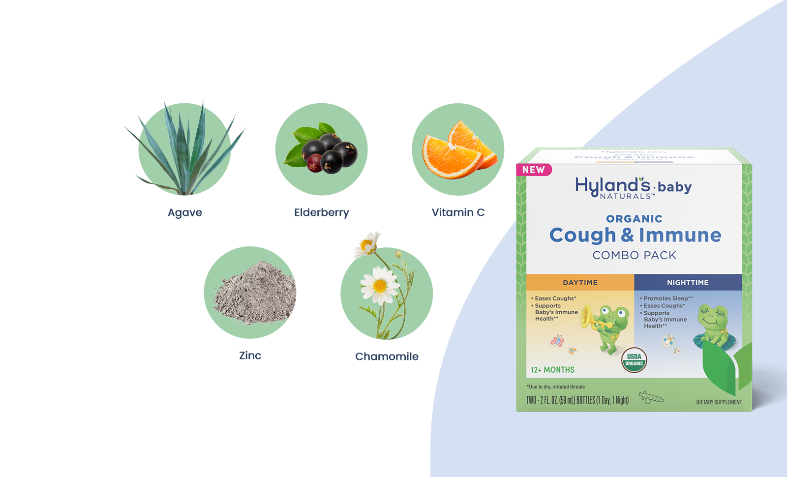 Baby Organic Cough & Immune Combo Pack