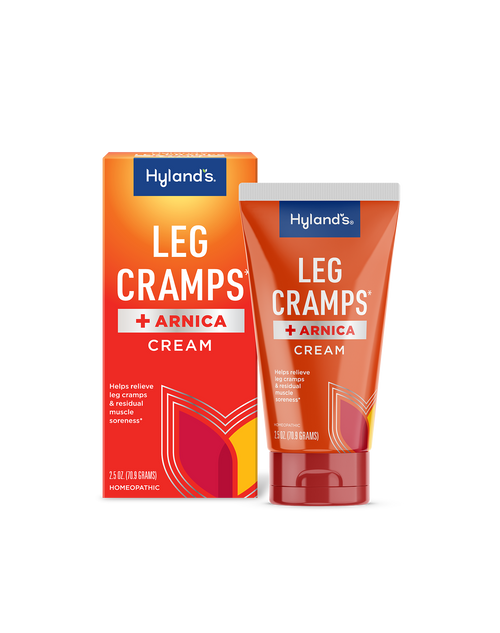 Leg Cramps + Arnica Cream