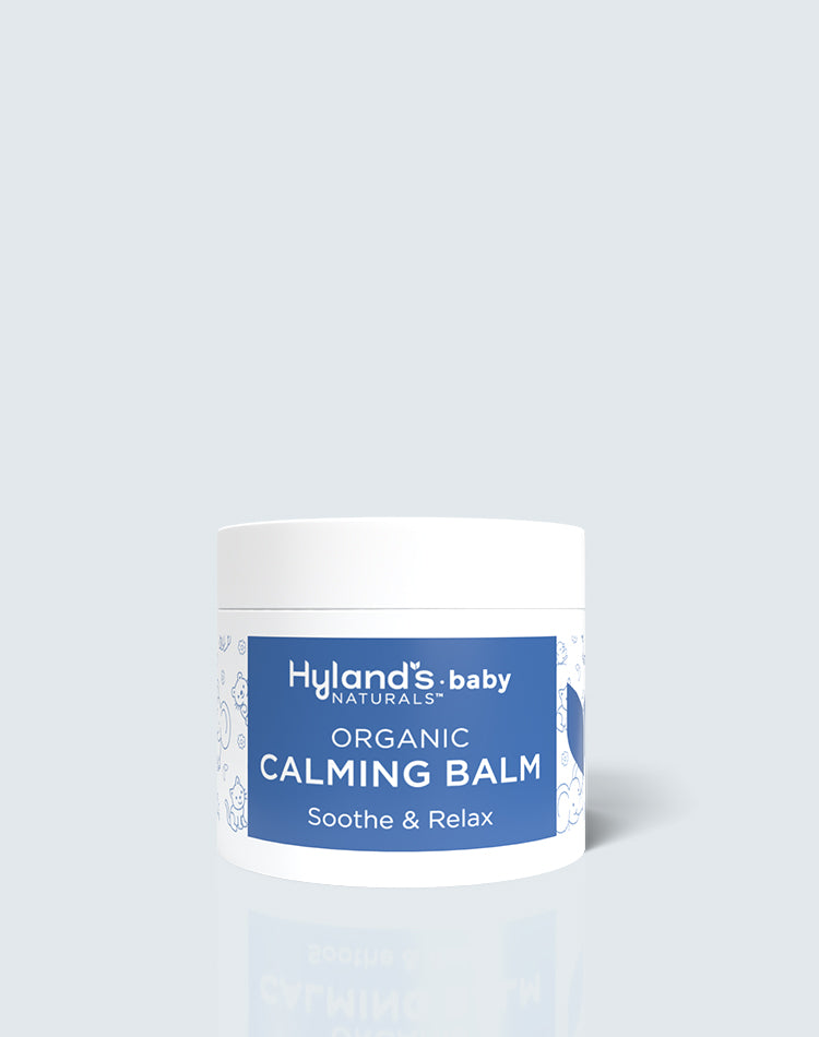 Organic Calming Balm container.